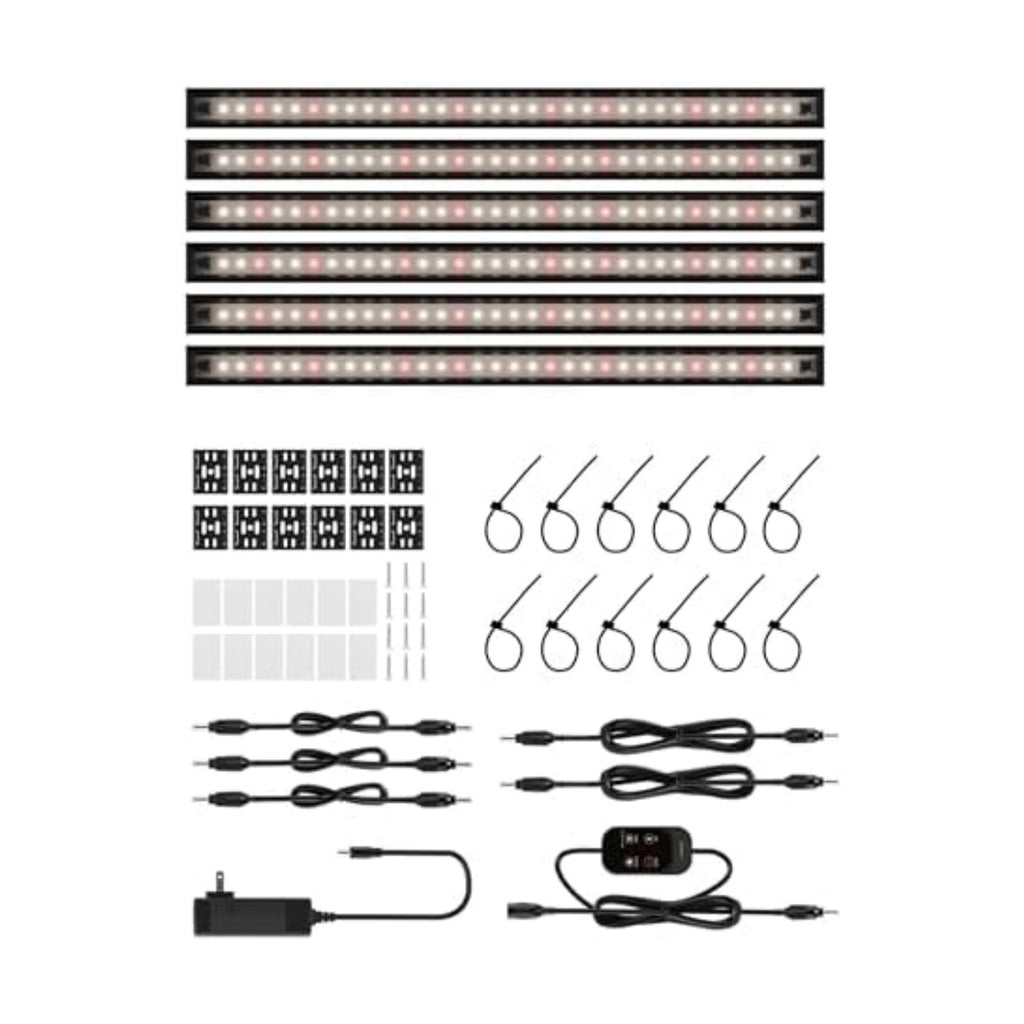 GlOWRIUM T5 Grow Light for Indoor Plants, 3500K Plant Light Strip