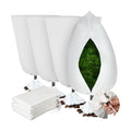 4 Pcs Plant Covers Freeze Protection 35.4" x 59" Winter Frost Blankets for Outdoor Plants with Zipper Drawstring Frost