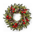 24 Inch Christmas Wreaths for Front Door-Pine Artificial Christmas Wreath