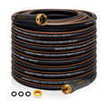 Heavy Duty Garden Hose – 5/8 Inch Flexible, Lightweight Hybrid Hose with 600 PSI Burst Pressure, Swivel Handle, and