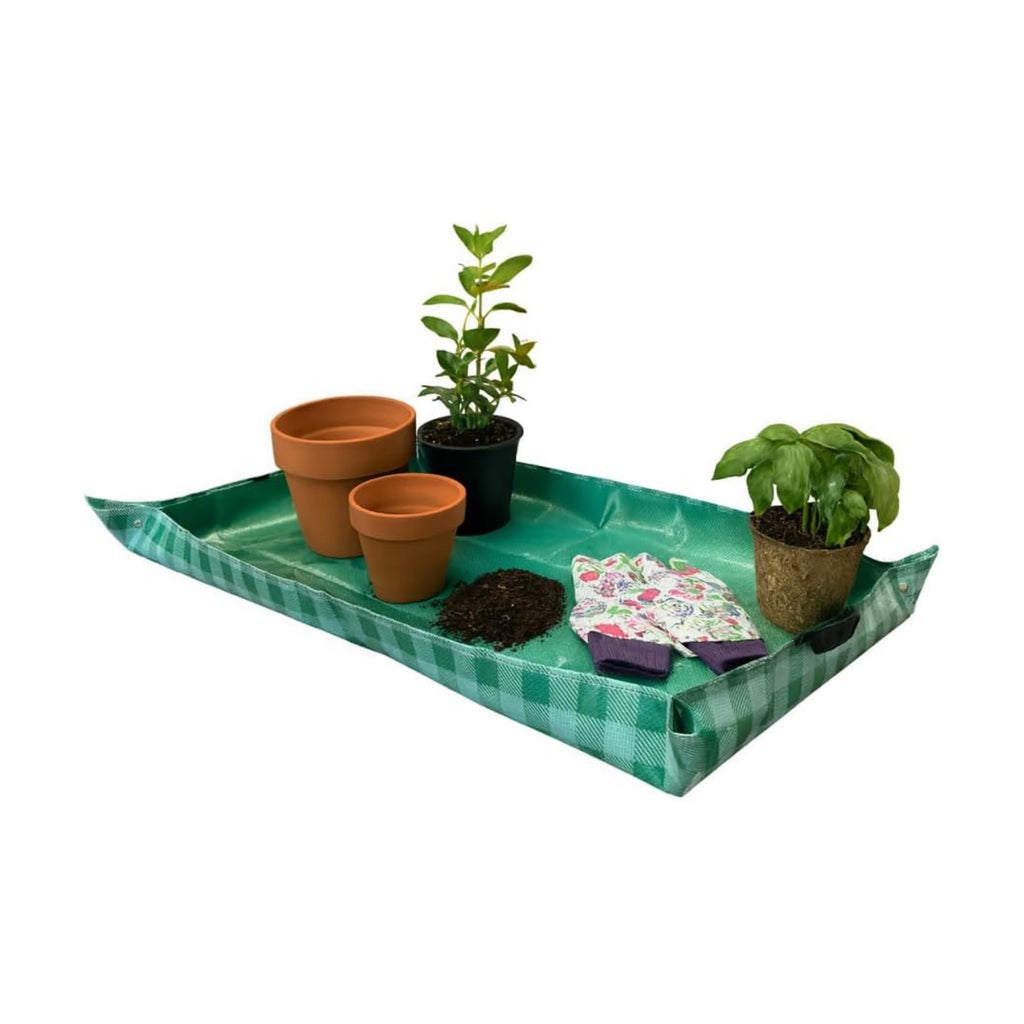 DURASACK 26"x39" Waterproof Repotting Mat, Green
