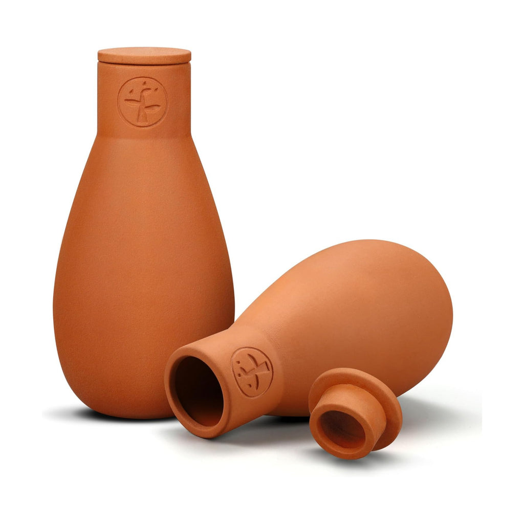 Soilagua 16 oz Ollas Self Watering Terracotta Pots, Olla Plant Watering Globes, Self Watering Planter Insert for