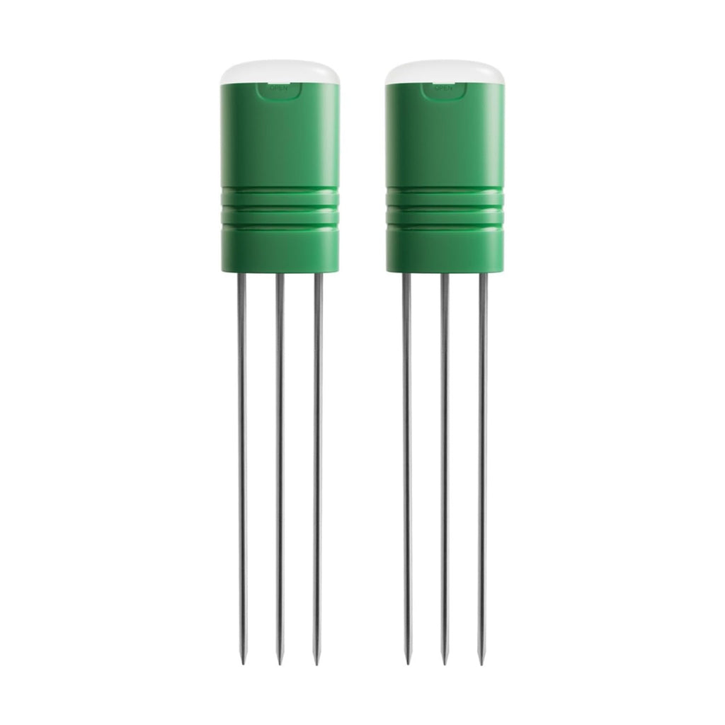Soil Moisture Meter for Plants, 12-Zone Wireless Plant Water Meter, Soil Thermometer and Light Sensor, 4-in-1 TDR