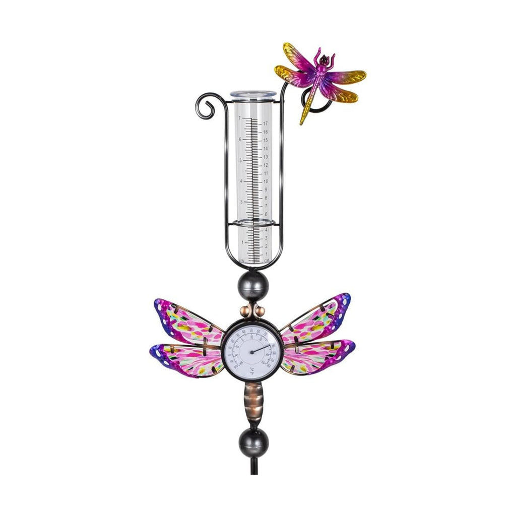 Rain Gauge Outdoor with 7 Inch Plastic Tube