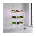 Hydroponic Grow Kit, 3 Layer 108 Plant Sites 12 Food-Grade PVC-U Pipes Hydroponics Planting System with Water Pump