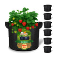 Gardzen 30 Gallon Grow Bags with Waterproof Liner | 500G Thickened Aeration Fabric Pots with Handles, Heavy Duty Cloth