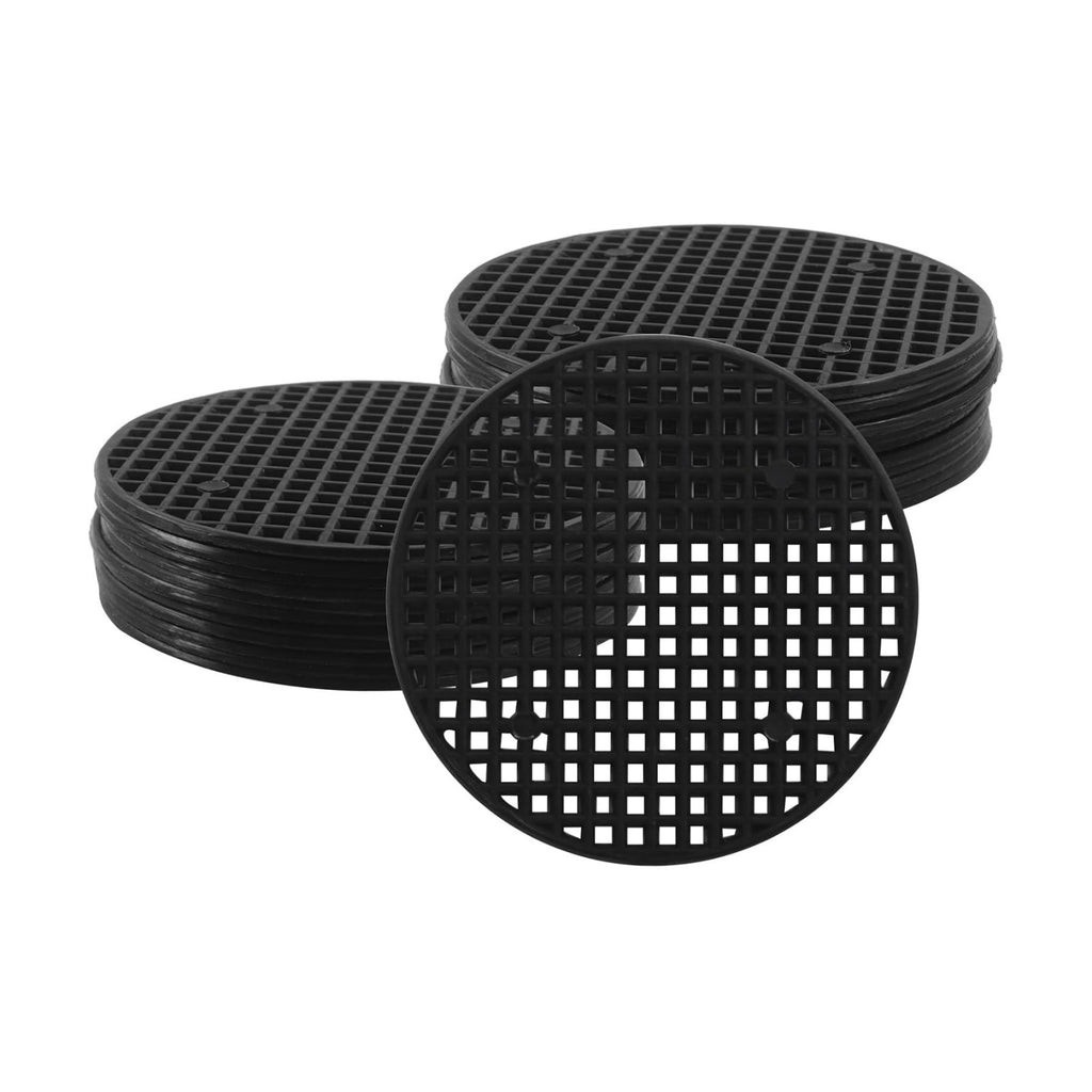 Plant Drainage Mesh Pads, 2.9 Inch, 20pcs Plastic Grid Mat