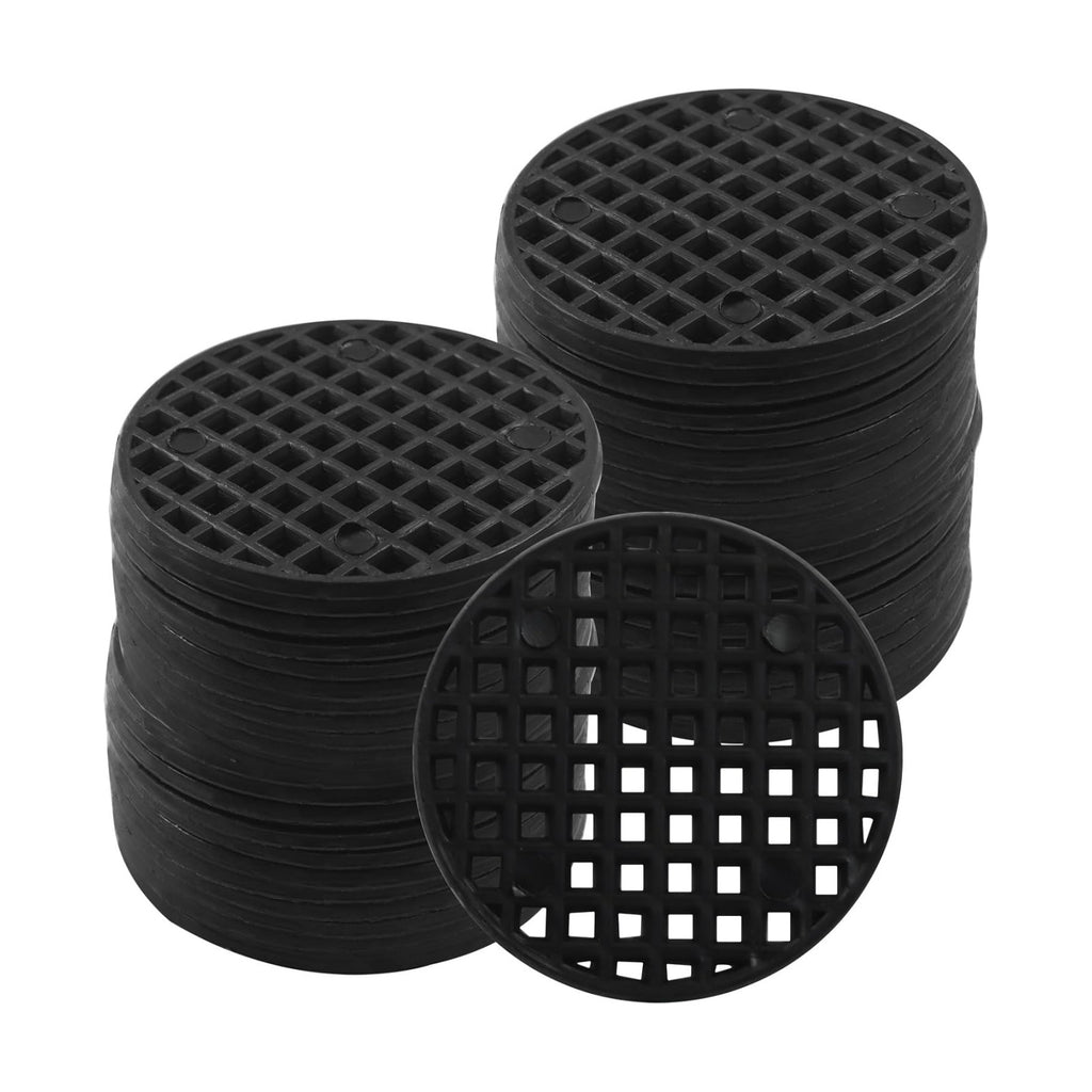 Plant Drainage Mesh Pads, 1.8 Inch, 100pcs Plastic Grid Mat