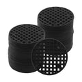 Plant Drainage Mesh Pads, 1.8 Inch, 100pcs Plastic Grid Mat