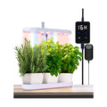 Grow Lights for Indoor Plants, 20W Full Spectrum LED Grow Lamp for Indoor Garden with Intelligent Controller, Height