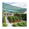 SUNNY GUARD Sun Shade Cloth, 10 x 20 FT Green HDPE Mesh | 35-45% Breathable shade cover creates a cooler space for