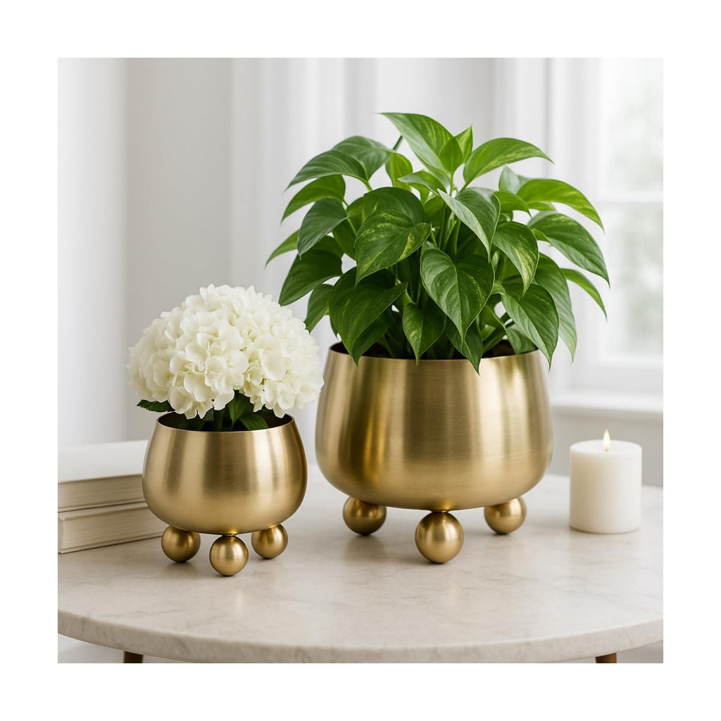 Flower Pots and Planters for Home Decor – Modern Plant Pots for Indoor and Outdoor Succulents, Herbs, and Ferns – Pots
