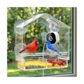 Smart Window Bird Feeder with 2K HD Auto-Capture Video Camera