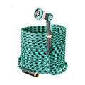 50 FT Garden Hose - Ultra-Strong 3750D, Flexible Water Hose, Lightweight Non-Expanding hose with 10 Function Sprayer