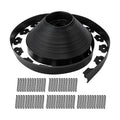 Garden Edging Coil 2" x 100', Landscape Edging Kit with 120 Spikes | Lawn Edging Kit, Garden Landscape Edging Kit