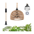 Hanging Grow Lights for Indoor Plants, Full Spectrum Plant Light, with Timer and 15FT Power Cord, 30W Pendant Plant Lights for Indoor Growing, Garden, Flowers, Greenhouse (4000k)