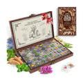 Lush&Dew Ancestral Apothecary Medicinal Tea Herb Seed Chest, Gardening Gift | 36,000+ Non-GMO Survival Seed Kit, Gifts