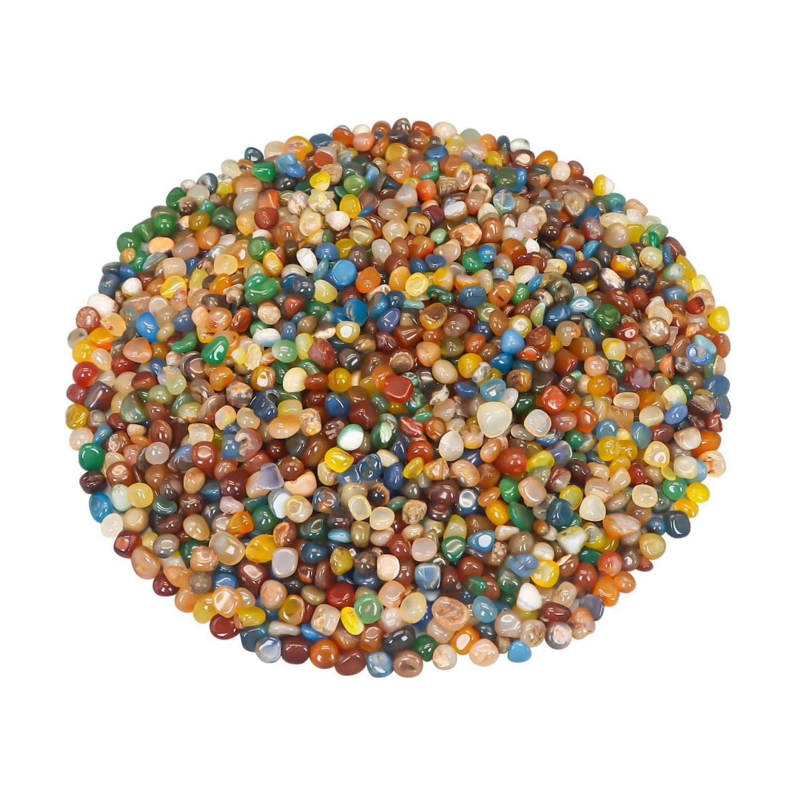 Decorative Aquarium Rocks & Pebbles for Fish Tank, Plant, & Landscaping | Smooth Polished Pebbles for DIY Resin Art