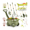 Dreamon Kids Gardening Set, 14Pcs Kids Gardening Tool with Bug Catching Kit | 2-in-1 Outdoor Toys with Wheelbarrow and