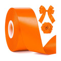 1 1/2 in 30 Yards Orange Ribbon for Gift Wrapping Thanksgiving Halloween