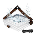Clear Tarps Waterproof with Grommets 6mil Plant Cover Freeze Protection Frost Plastic Sheeting Rain Tarps Greenhouse