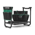 Garden Kneeler and Seat Heavy Duty, Wider and Thicker Kneeling Pad Stool | Foldable Gardening Kneeling Stool with 2