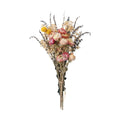 Pink Dried Flowers Bouquet Set Rustic Boho Flowers
