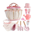 ROBOTIME Kids Gardening Set, 17PCS Kids Gardening Tools for Girls, Toddler Gardening Set with Hat, Apron, Gloves