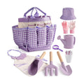 ROBOTIME Kids Gardening Set, 17PCS Toddler Gardening Tools, Toddler Gardening Set with Apron, Hat, Gloves, Watering Can