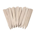 100% Natural Wood Plant Markers - 12 Inches Tall - for Field and Garden Use - Eco-Friendly & Sustainable Plant