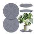 2Pcs 16 Inch Plant Saucers for Indoors, Instant Dry Diatomaceous Earth Plant Saucer, Plant Trays for Pots with
