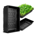 Sckee Upgraded 20 Pack Plant Growing Trays Seed Starting Tray Microgreens Growing Trays Seedling Plant Germination
