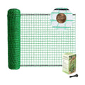 POYEE Deer Fence Netting 5x100ft Plastic Mesh Netting for Garden Protection | Temporary Fence Animal Barrier for