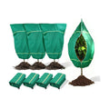 IC ICLOVER Plant Covers Freeze Protection, 47"x71" Frost Blankets, 4 Pack | With Zipper & Drawstring, Outdoor Plant