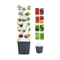 Hydroponics Growing System, 30 pods Hydroponics Tower Growing System Indoor Vertical Garden Planter Indoor Smart Garden