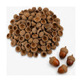 100Pcs Natural Acorn Caps for Crafts, Dried Acorn Tops Fall Decor