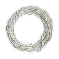 18" Painted Grapevine Wreath - White - DIY Craft Projects, Handcrafted, in-Outdoor Decoration, Behr Paint, Seasonal-Holiday-Event-Home