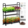 Growell Large Hydroponics Growing System Kit, 60 Pods Vertical Indoor Herb Garden Kit with 2 Light Modes & Auto