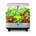 Growell 16 Pods Hydroponics Growing System Kit with 3 Light Modes & 2 Timer | Smart Water Circulation, LED Grow Light
