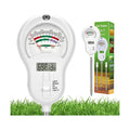 6-in-one Soil Test Kit-Soil Moisture Meter/PH Meter/Fertility/Sunlight Intensity Soil Tester, LCD Air