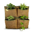 Vertical Garden Planter, 4 Pocket, Vertical Planter, wall planters for Outdoor Plants, Plant wall, Hanging planters for