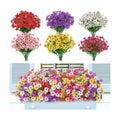 Lifewit Artificial Flowers for Outdoor, Faux Flowers for Garden Decor