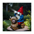 Solar Highland Cow Gnome Garden Statues Large Outdoor Decor