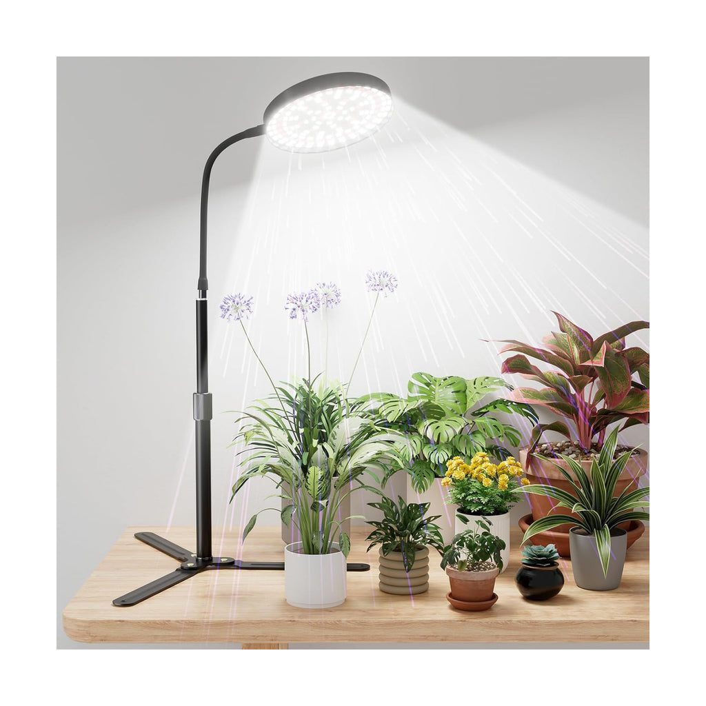 Grow Light for Plants Indoor Growing,Height 10-32'' with Dimming & Timer | 6000K Full Spectrum Plant Growing Lamp with