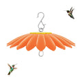 13.5 inch Rain Guard for Bird Feeder,Hummingbird Feeder Shade Dome Cover,Umbrella Cover for Bird House for Outdoor,Squirrel Baffle(Orange)