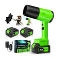 Leaf Blower Cordless, Handheld Leaf Blower with 2 X 4.0Ah Battery and Charger, Snow Blower with 6 Speed Modes