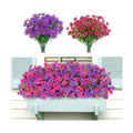 Lifewit Artificial Flowers for Outdoor, Faux Flowers for Garden Decor