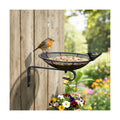 Metal Tray Bird Feeder, Heavy Duty Mesh Seed Tray for Wild Bird