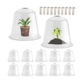 13 Inch Humidity Domes Garden Cloches for Plant Protection, Plant Covers Freeze Protection, Protectors from Animals