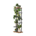 Simple Trending Plant Stand Indoor Outdoor, 6 Tier Plant Shelf, Tall Corner Flower Pot Holder, Metal Display Rack for